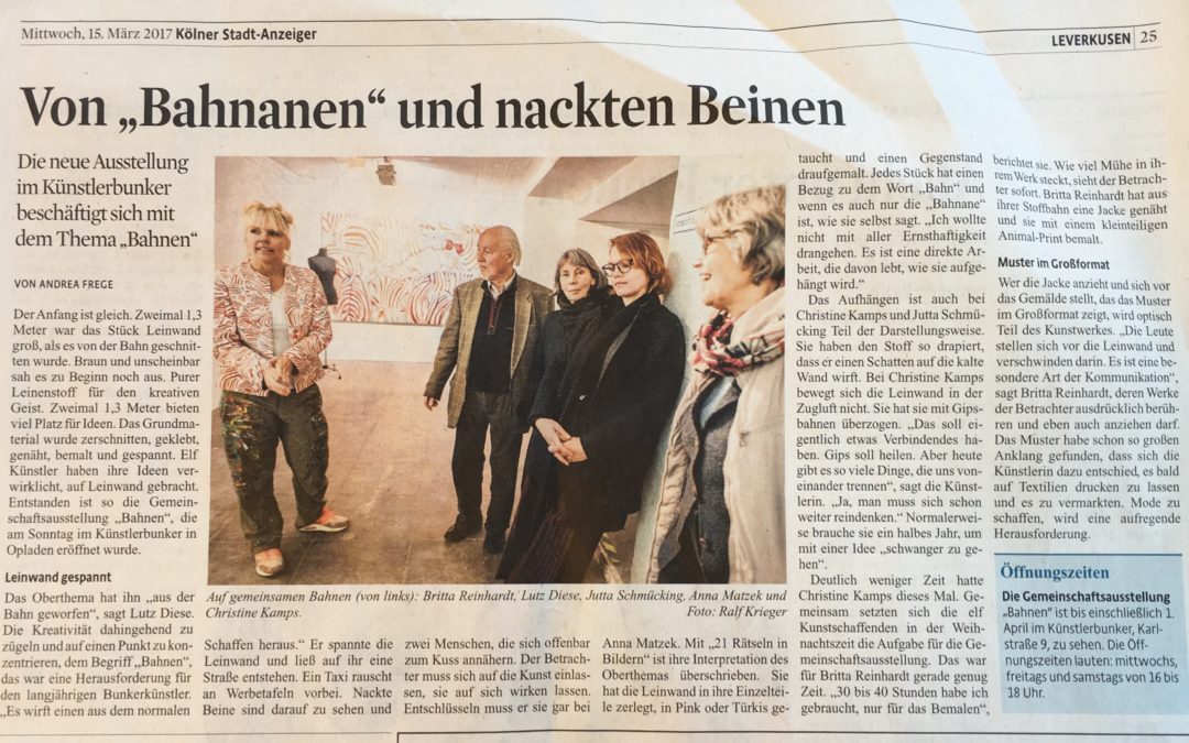 Ausstellung“Bahnen“