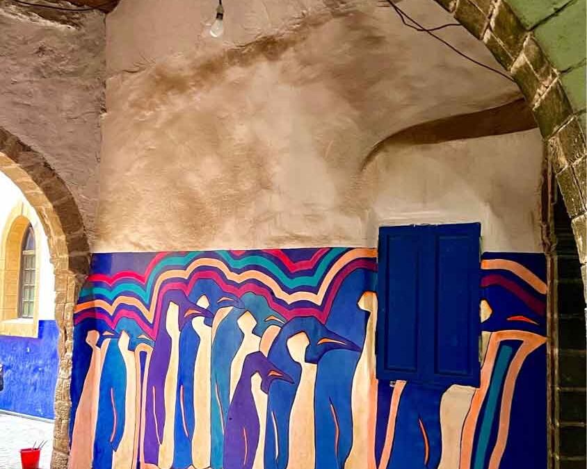 Streetart, Essaouira, Marokko